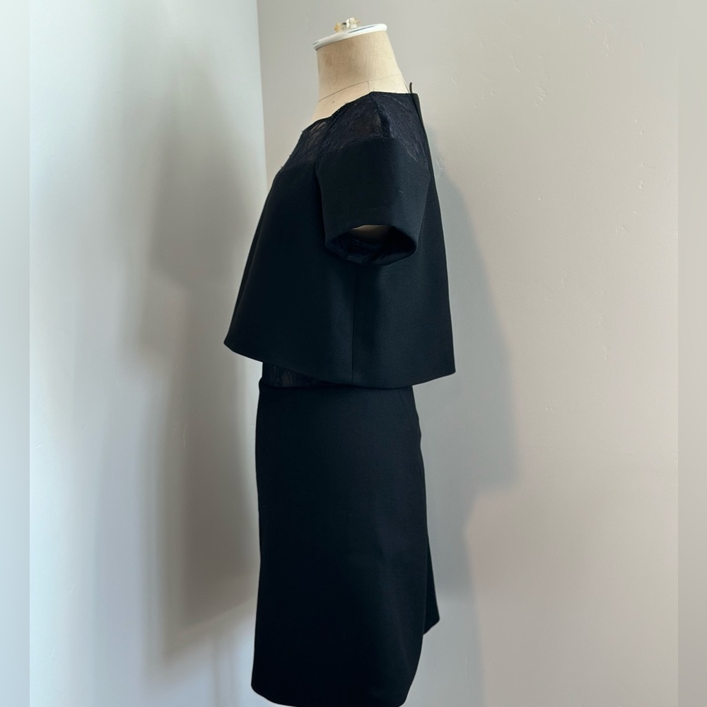 MAJE black lace dress - Picture 8 of 12